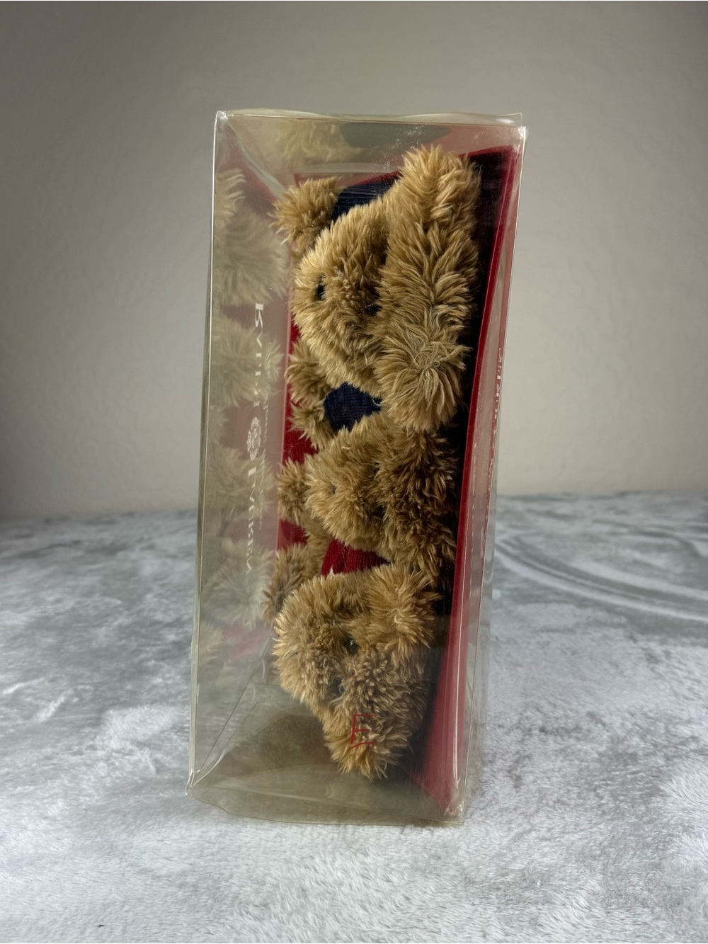 VTG 2002 Ralph Lauren POLO Plush The Bears That Care Red White Blue Sweaters NEW - Picture 7 of 12